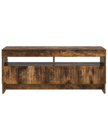Mobile TV LED Rovere Fumo Legno ingegnerizzato