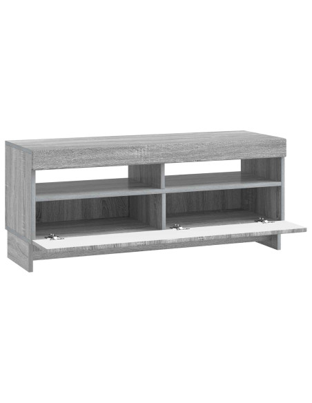 Mobile TV LED Sonoma grigio Legno ingegnerizzato