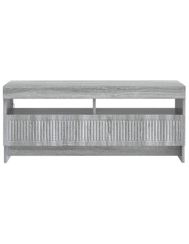 Mobile TV LED Sonoma grigio Legno ingegnerizzato