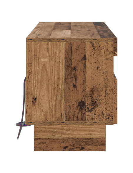 Mobile TV LED Legno antico Legno ingegnerizzato