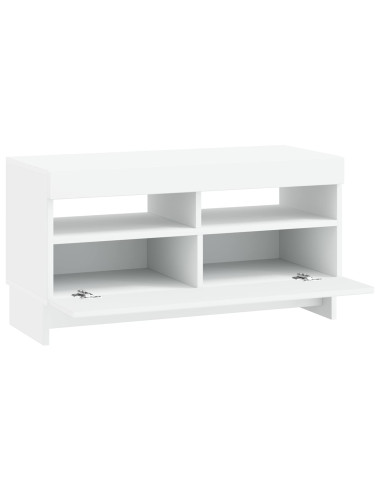 Mobile TV LED Bianco Legno ingegnerizzato
