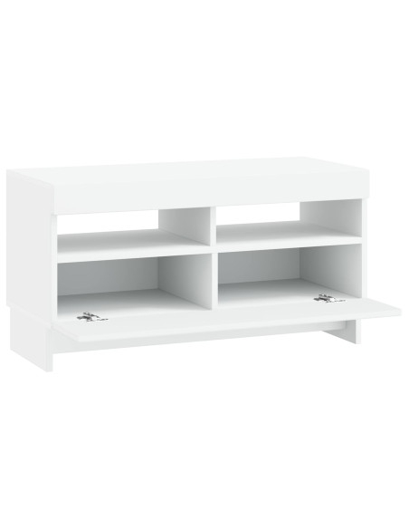 Mobile TV LED Bianco Legno ingegnerizzato