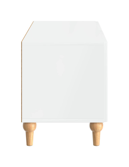 Mobile TV Bianco Lucido Legno ingegnerizzato