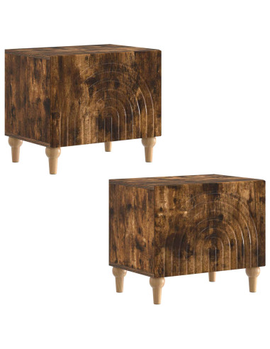 Mobile TV Rovere Fumo Legno ingegnerizzato