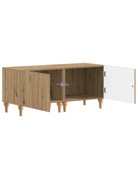 Mobile TV Rovere Artigianale Legno ingegnerizzato