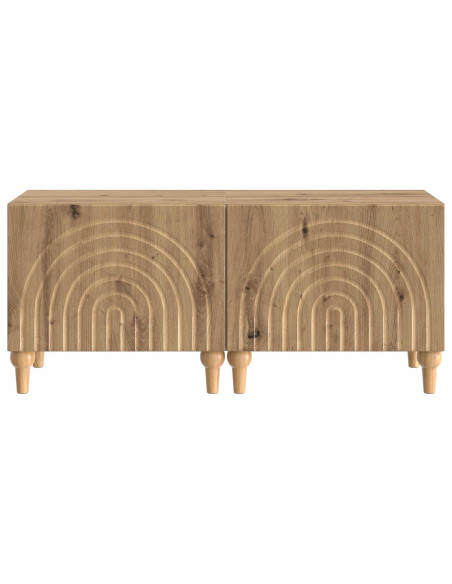 Mobile TV Rovere Artigianale Legno ingegnerizzato
