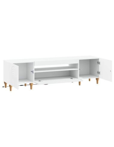 Mobile TV LED Bianco Legno ingegnerizzato
