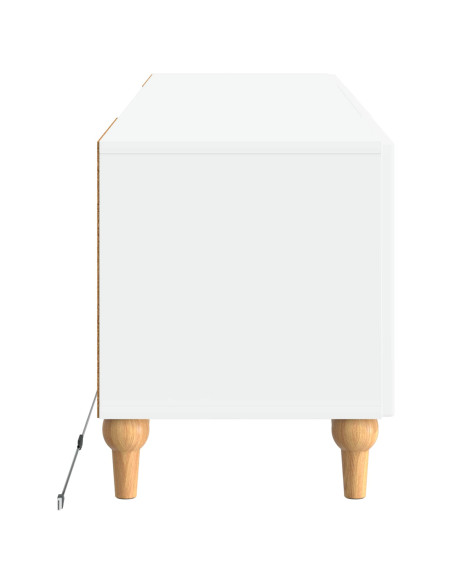 Mobile TV LED Bianco Legno ingegnerizzato