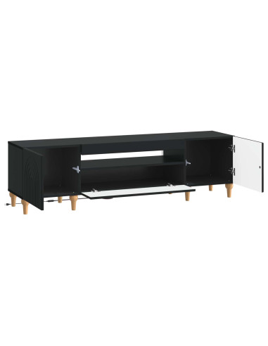 Mobile TV LED Nero Legno ingegnerizzato