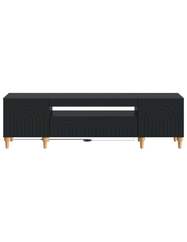 Mobile TV LED Nero Legno ingegnerizzato