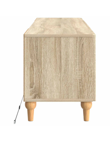 Mobile TV LED Rovere Sonoma Legno ingegnerizzato