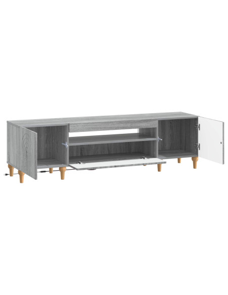 Mobile TV LED Sonoma grigio Legno ingegnerizzato