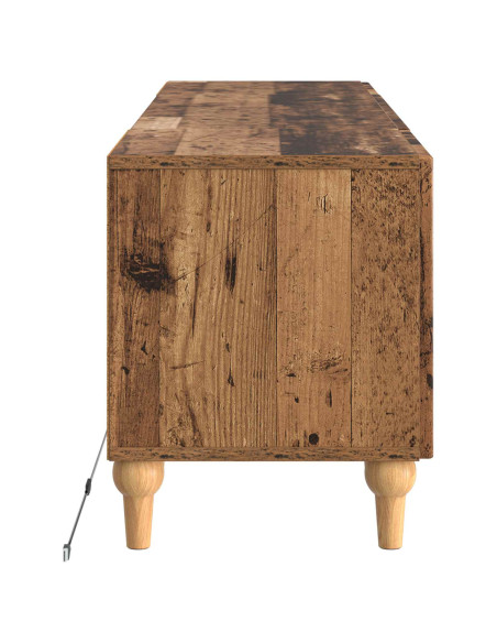 Mobile TV LED Legno antico Legno ingegnerizzato