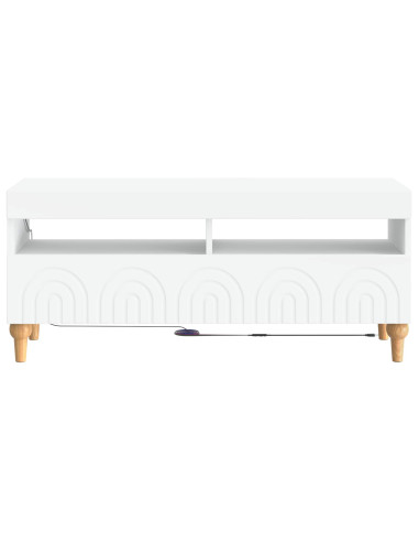 Mobile TV LED Bianco Legno ingegnerizzato