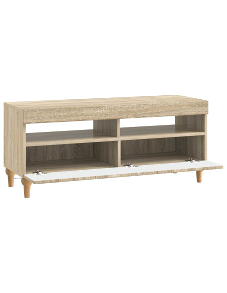 Mobile TV LED Rovere Sonoma Legno ingegnerizzato