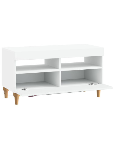 Mobile TV LED Bianco Legno ingegnerizzato