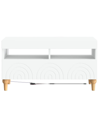 Mobile TV LED Bianco Legno ingegnerizzato