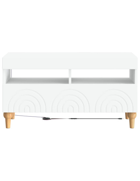 Mobile TV LED Bianco Legno ingegnerizzato