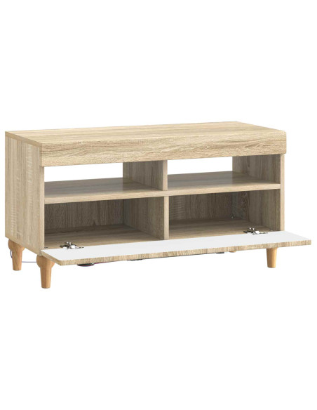 Mobile TV LED Rovere Sonoma Legno ingegnerizzato
