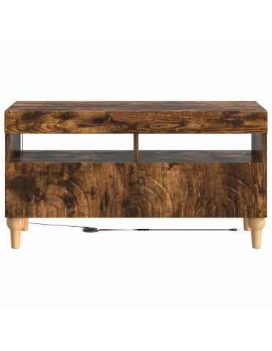 Mobile TV LED Rovere Fumo Legno ingegnerizzato