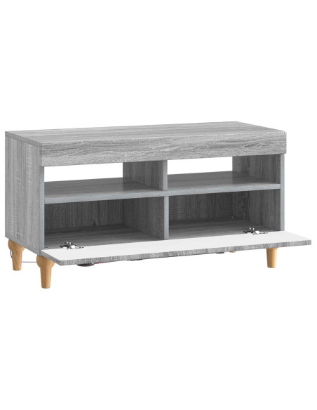Mobile TV LED Sonoma grigio Legno ingegnerizzato