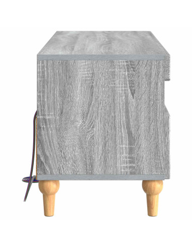 Mobile TV LED Sonoma grigio Legno ingegnerizzato