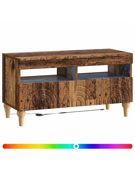 Mobile TV LED Legno antico Legno ingegnerizzato
