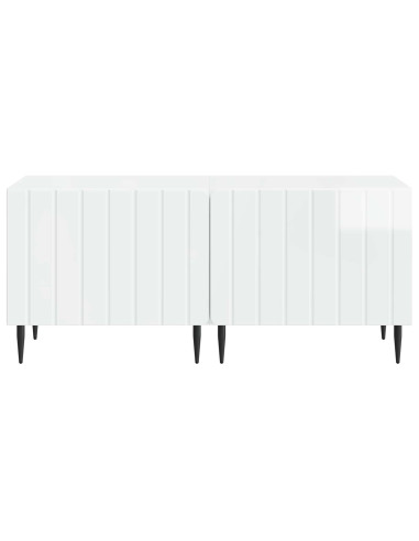 Mobile TV Bianco Lucido Legno ingegnerizzato