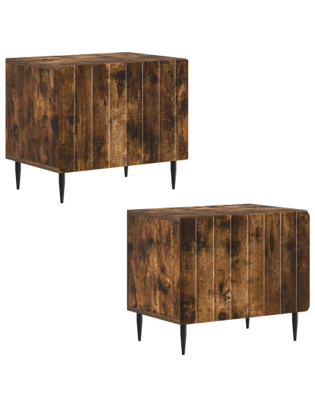 Mobile TV Rovere Fumo Legno ingegnerizzato