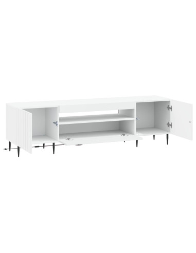 Mobile TV LED Bianco Legno ingegnerizzato