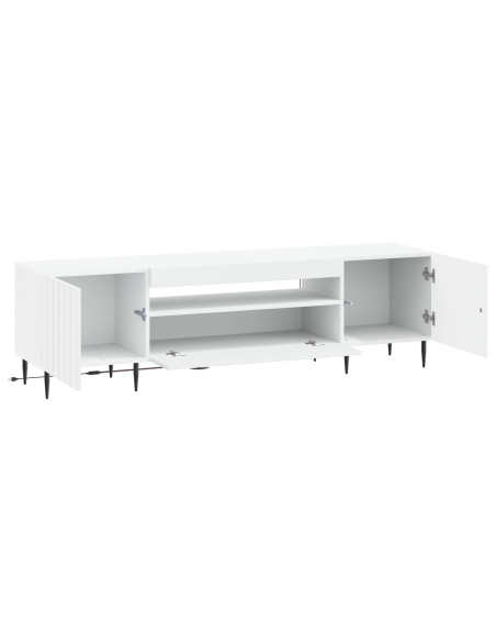 Mobile TV LED Bianco Legno ingegnerizzato