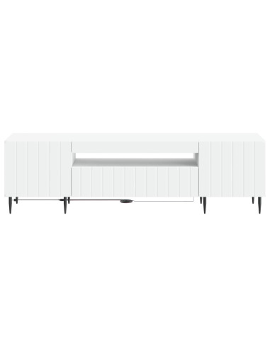 Mobile TV LED Bianco Legno ingegnerizzato