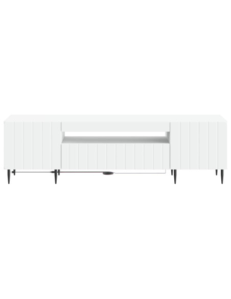 Mobile TV LED Bianco Legno ingegnerizzato