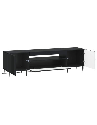 Mobile TV LED Nero Legno ingegnerizzato