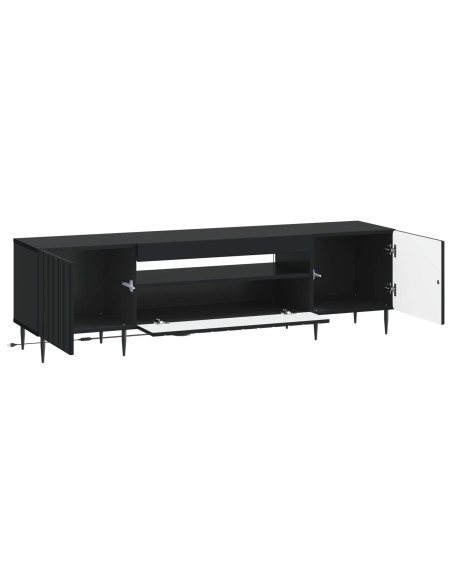 Mobile TV LED Nero Legno ingegnerizzato