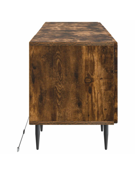 Mobile TV LED Rovere Fumo Legno ingegnerizzato