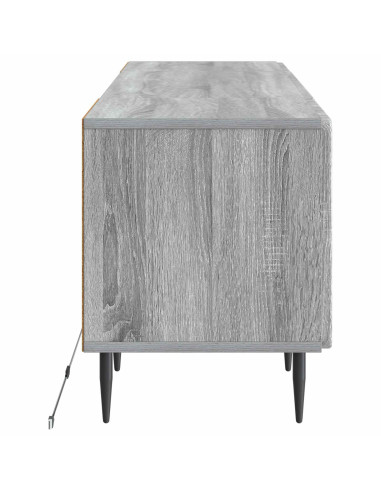 Mobile TV LED Sonoma grigio Legno ingegnerizzato