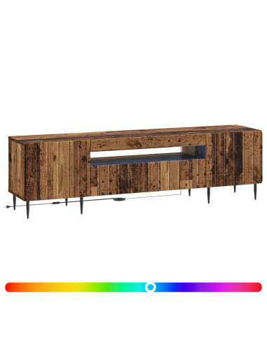 Mobile TV LED Legno antico Legno ingegnerizzato