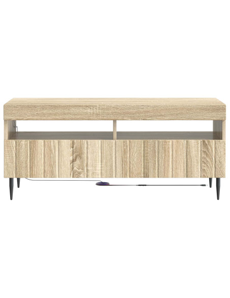 Mobile TV LED Rovere Sonoma Legno ingegnerizzato