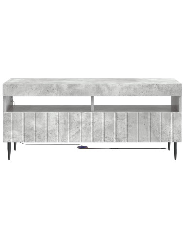 Mobile TV LED Grigio Cemento Legno ingegnerizzato