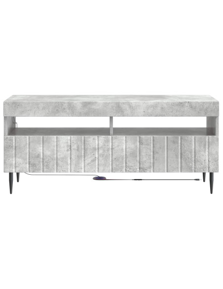 Mobile TV LED Grigio Cemento Legno ingegnerizzato