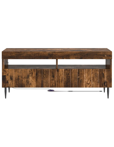 Mobile TV LED Rovere Fumo Legno ingegnerizzato