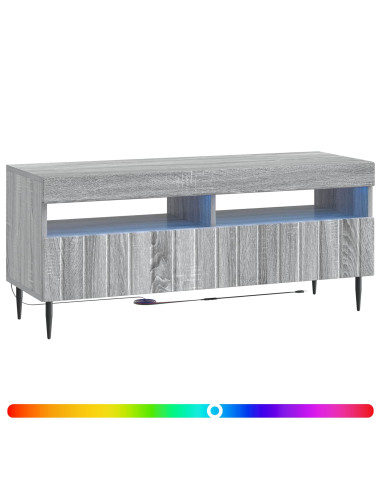 Mobile TV LED Sonoma grigio Legno ingegnerizzato