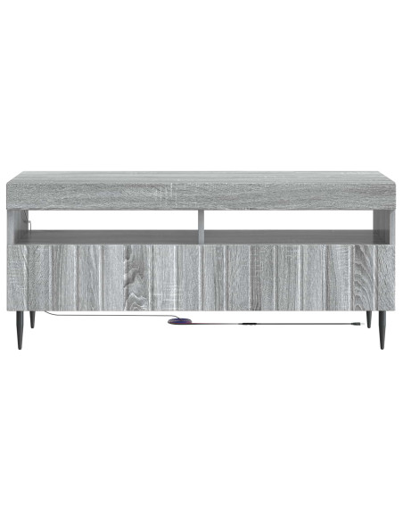 Mobile TV LED Sonoma grigio Legno ingegnerizzato
