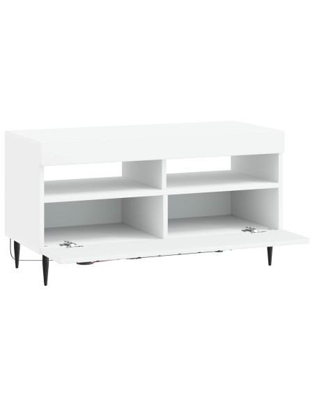Mobile TV LED Bianco Legno ingegnerizzato