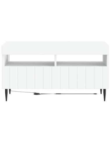 Mobile TV LED Bianco Legno ingegnerizzato