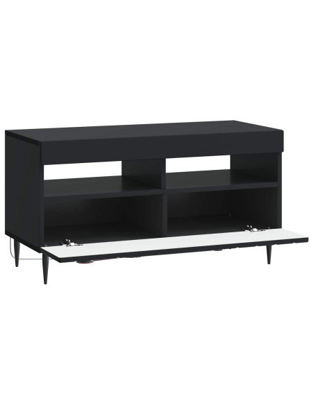 Mobile TV LED Nero Legno ingegnerizzato