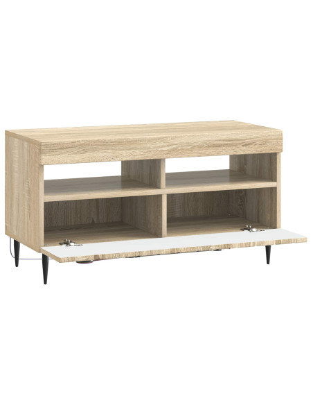 Mobile TV LED Rovere Sonoma Legno ingegnerizzato