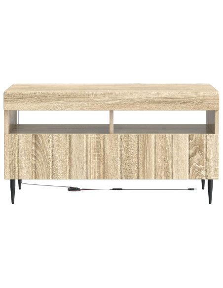 Mobile TV LED Rovere Sonoma Legno ingegnerizzato