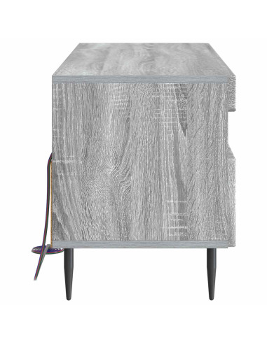Mobile TV LED Sonoma grigio Legno ingegnerizzato